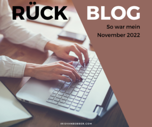 Read more about the article Monatsrückblick November: My Blog is my Castle