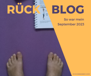 Read more about the article Monatsrückblick September 2023: auf ins letzte Quartal des Jahres