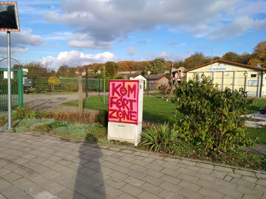 Komfortzone Graffitti