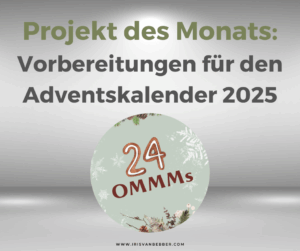 Mehr über den Artikel erfahren Projekt des Monats im September 2025: Vorbereitung für den Adventskalender 2.0